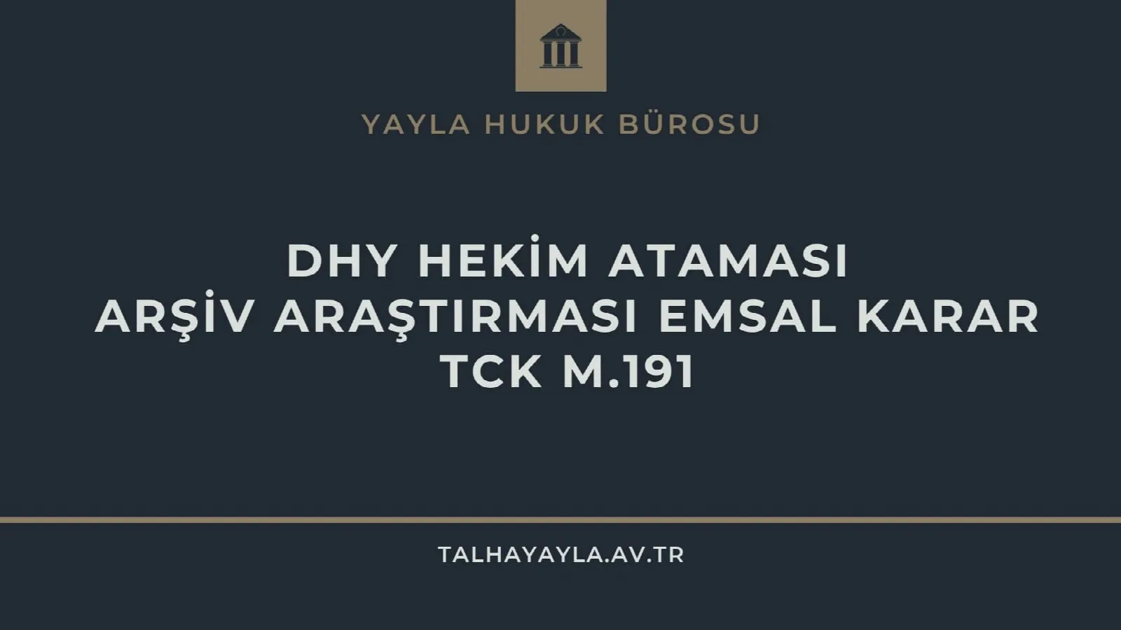 Doktor Ataması DHY Arşiv Araştırması Olumsuz: KDAE Emsal İptal Kararı